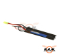 Preview: Pirate Arms LiPo Akku 7,4V 1300mAh 20C Twin Type