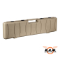 Preview: robuster Waffenkoffer, 120cm x 34,5cm x 12,5cm, khaki