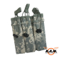 Preview: Molle Pistolen Magazintasche dreifach in ACU von SOLIDCORE