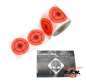 Preview: Target Dots Selbstklebende Zielscheiben 250 Stück (5cm), neon orange