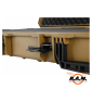 Preview: GSG Gewehrkoffer Tan- Medium (100 x 35 x 14 cm)