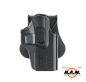 Preview: Umarex Polymer Holster /Gürtelholster für Walther PDP