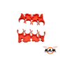 Preview: CAM870 Shell Clips Set für bis zu 8 Hülsen für Caddy System in orange