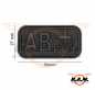 Preview: Bloodtype Rubber Patch AB Pos