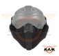 Preview: Gesichtsschutzmaske Gunsight Mandible, Schwarz