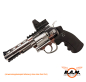 Preview: Dan Wesson 4" Silber CO2 Airsoft Revolver 6 mm BB – Vollmetall