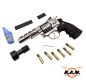 Preview: Dan Wesson 4" Silber CO2 Airsoft Revolver 6 mm BB – Vollmetall