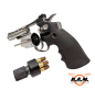 Preview: Dan Wesson 4" Silber CO2 Airsoft Revolver 6 mm BB – Vollmetall
