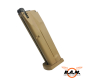 Preview: Magazin für Beretta M9 A3 cal. 6mm BB, FDE CO²