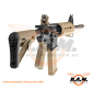 Preview: MBUS 2 Back-Up Visier FDE (hinten) original Magpul