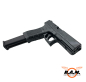 Preview: Airsoftpistole GLOCK 18C 6mm BB, Gas, schwarz