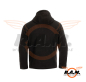 Preview: Fleece Hoodie Milvago, schwarz