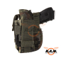 Preview: Gürtel Holster Flecktarn (Invader Gear)