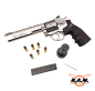 Preview: Dan Wesson 6 Zoll CO2 Revolver 4,5 mm BB Silber