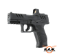 Preview: CO2 Airsoftpistole Walther PDP Compact 4" Set, cal. 6mm BB, inkl. RDS8, schwarz - **NEUHEIT**