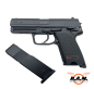 Preview: Heckler & Koch USP CO2 Non Blow Back Kal. 6mm, schwarz
