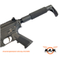 Preview: Combat Stock Tube SSR, TM4 und Clone, rot