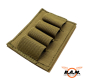 Preview: CAM870 Tasche mit Klett für 4 Ladehülsen in tan