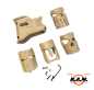 Preview: TM4 & Clone Punisher Magwell Enclosure P-Grip Tan / Desert