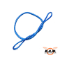 Preview: SOLIDCORE Dyneema PRO Tuning Sehne blau, handgemacht für STEAMBOW AR6 Stinger 1 & 2