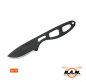 Preview: Condor Neck-Knife Elegan Carbon Steel, mit Kydex Scheide mit Kette