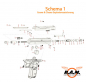 Preview: Kingman Eraser / Chaser Ersatzteil Nr. KTP0014 Valve Body