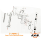 Preview: Kingman Eraser / Chaser Ersatzteil Nr. KTP0015 Valve Pin