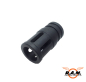 Preview: Metal Birdcage Muzzle Break, schwarz