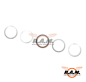 Preview: Epes AR15 Barrel Nut Spacer 5pcs – 0.1x25x30mm