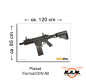 Preview: Plakat / Poster DIN A0 ca. 120 cm x 85 cm Milsig M17 0.68