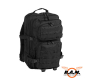 Preview: Taktischer Rucksack in Schwarz BIG-Version