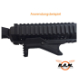 Preview: SOLIDCORE Cobra Tactical Fore Grip, schwarz