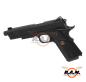 Preview: Softairpistole KJ WORKS M1911 MEU TBC Full Metal GBB, schwarz