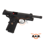 Preview: Softairpistole KJ WORKS M1911 MEU TBC Full Metal GBB, schwarz