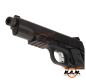 Preview: Softairpistole KJ WORKS M1911 MEU TBC Full Metal GBB, schwarz