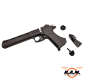 Preview: airmaX® Druckluftpistole CO2 CP400 Gen. 2 LP Schwarz 4,5mm, Non BlowBack