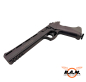 Preview: airmaX® Druckluftpistole CO2 CP400 Gen. 2 LP Schwarz 4,5mm, Non BlowBack