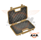 Preview: Pistolenkoffer Pistol HardCase desert, abschließbar