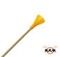 Preview: Blasrohr Big Bore Bambus Pfeile / Darts länge ca. 265mm .625 16mm 50 Stück