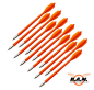 Preview: 12 Bolzen / Pfeile für Armbrust Pistole 6.5 Zoll Orange