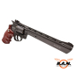 Preview: Borner Super Sport 703 CO₂ Revolver 4,5 mm BB – Vollmetall mit 6-Schuss-Trommel