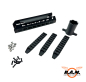 Preview: CAM870 7" Key Mode Frontgriff Set, schwarz