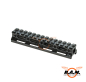 Preview: UTG Universal Super Slim Riser Montage 13 Slots, 0,75"