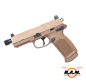 Preview: Airsoftpistole FN Herstal FNX-45 Tactical Desert 6mm, Gas Blowback
