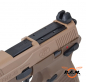 Preview: Airsoftpistole FN Herstal FNX-45 Tactical Desert 6mm, Gas Blowback