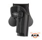 Preview: Paddle Holster für WE /KJM / KWA/ TM M9, schwarz