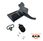 Preview: APS M4 Pistolen Griff mit QD Sling Mount und Stippling, schwarz