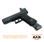 Preview: IMI Gummi Magazinboden / Magazinschuh für Glock OD green