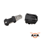 Preview: MOLLE Quick Release Knife Mini  – kompakt & taktisch / MOLLE-Messer, schwarz