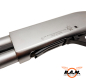 Preview: STEEL DEFENDER CO2 Schrotflinte / Pumpgun 7 Schuss NBS CHROMED MARINE CORPS cal. 0.68
